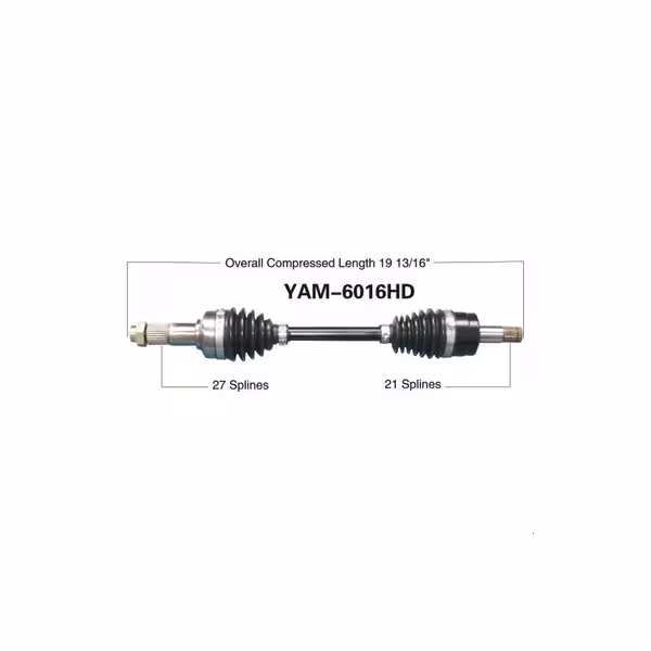 Heavy Duty CV Axle for YAM HD FRONT L/R YFM550/700 GRIZZAUTO 7-14